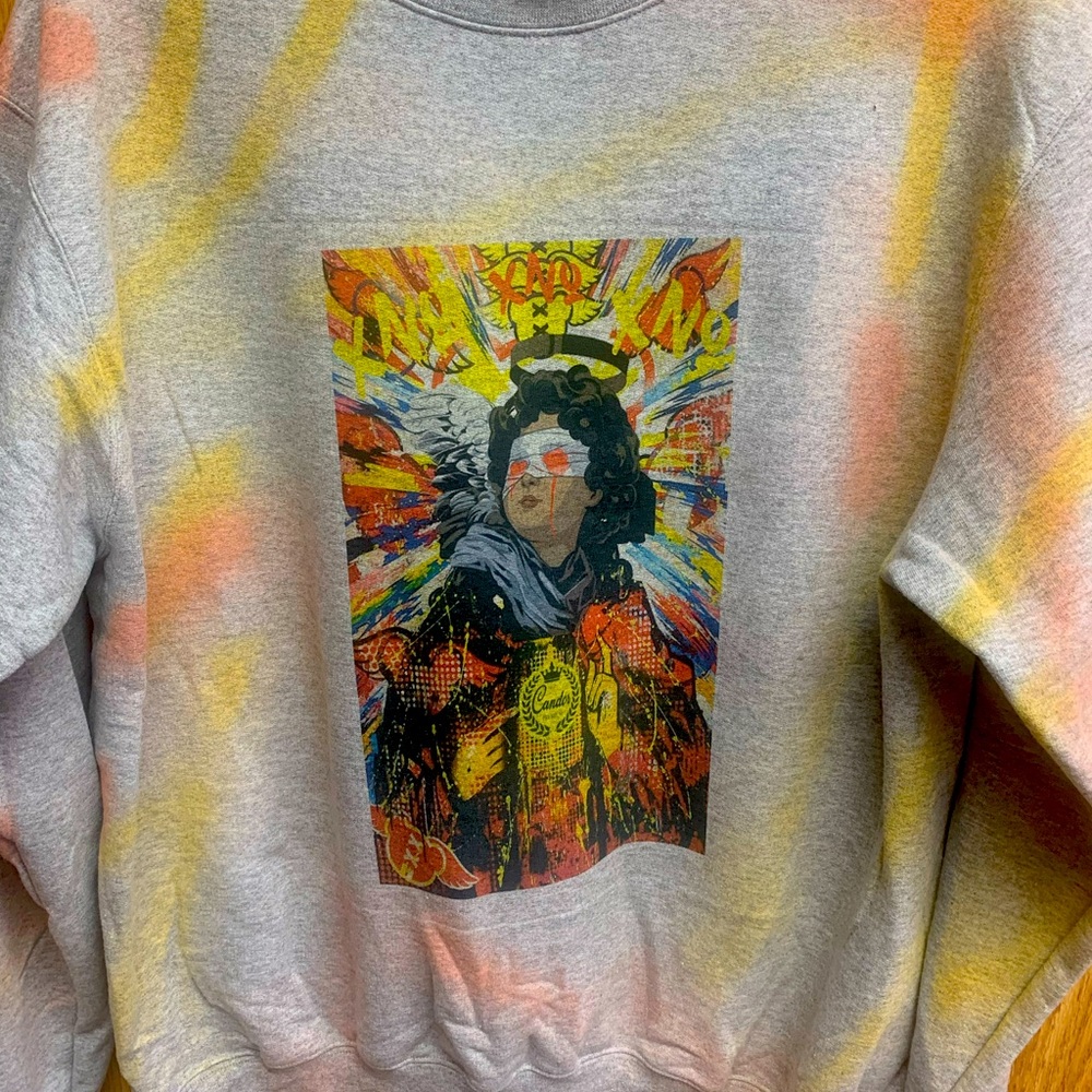 CULTUREICON swear shirt graffiti inspired sweatshirt